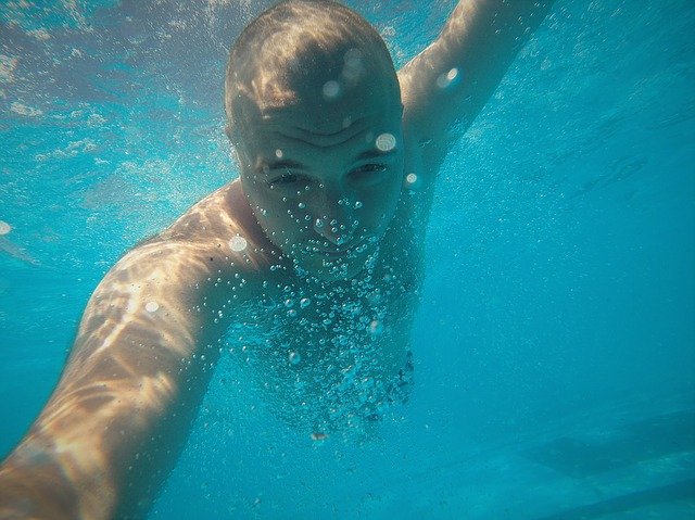 foto pod vodou